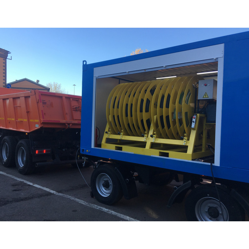 Кабельные катушки на прицепе ККАП-20